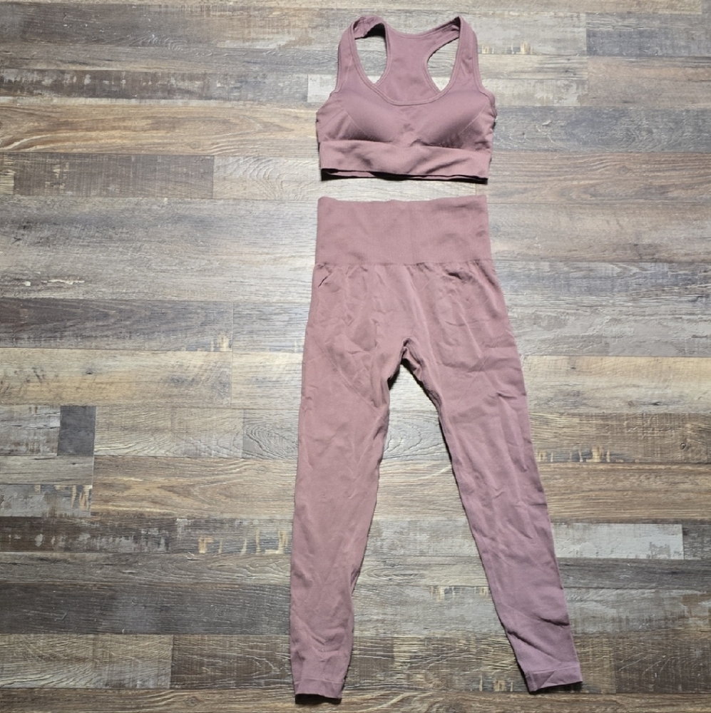 Women's Mauve Leggings Set